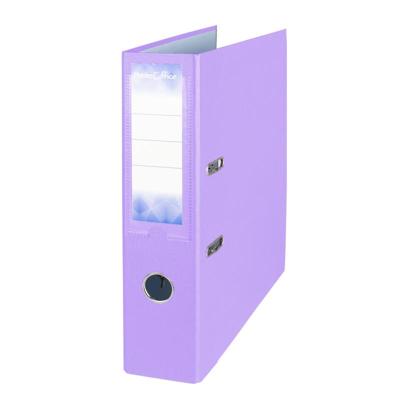 SEGREGATOR PETITE OFFICE A4/75 MM PASTELOWY FIOLETOWY