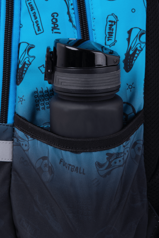 PLECAK SZKOLNY CP FAST - FOOTBALL 2T BLUE