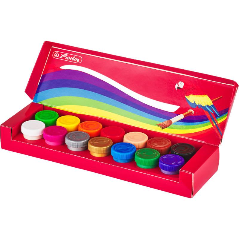 FARBY PLAKATOWE 14/20ML HERLITZ PREMIUM ZŁ/SR