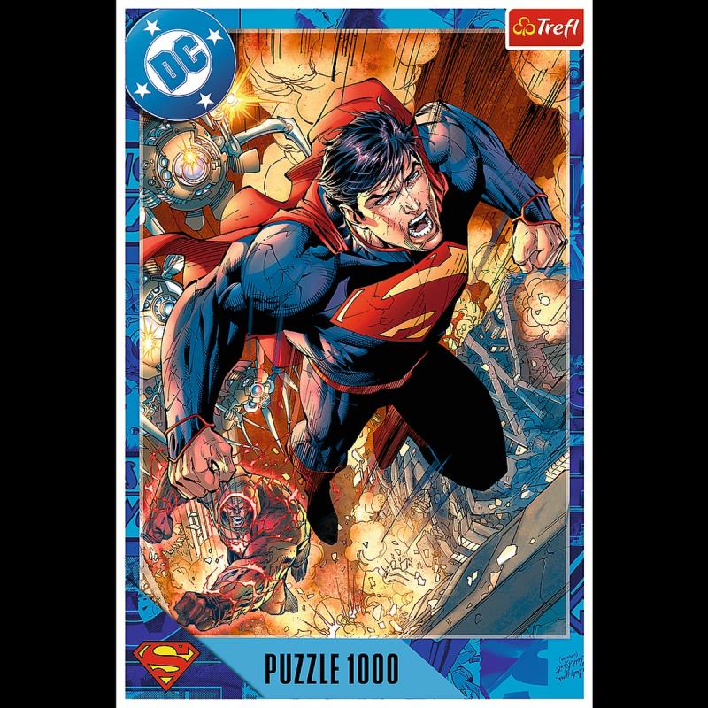 PUZZLE 1000 TREFL SUPERMAN W AKCJI