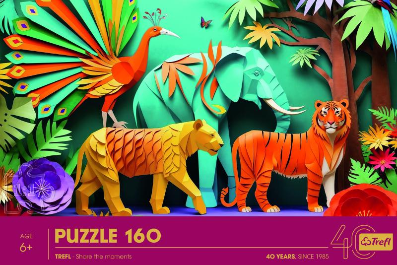 PUZZLE 160 TREFL PAPER ART: DŻUNGLA