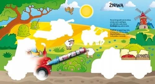 KSIĄŻECZKA ODKRYJ KOLORY POJAZDY