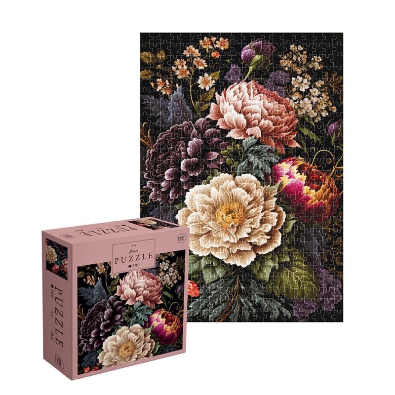 PUZZLE 500 FLOWERS 4