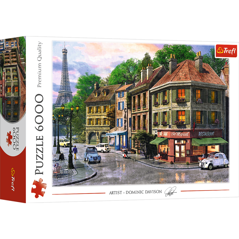 PUZZLE 6000 TREFL ULICZKA PARYŻA BANER