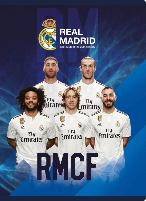 ZESZYT 32K = FC REAL MADRID 5