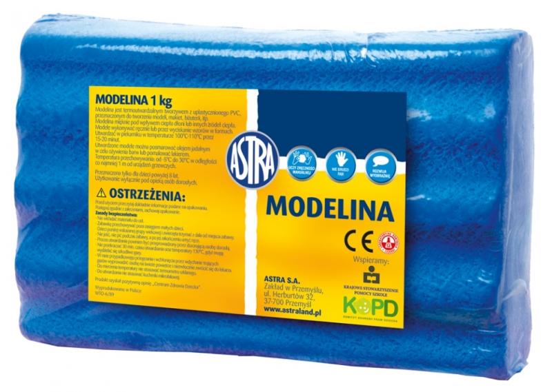 MODELINA 1 KG ASTRA NIEBIESKA