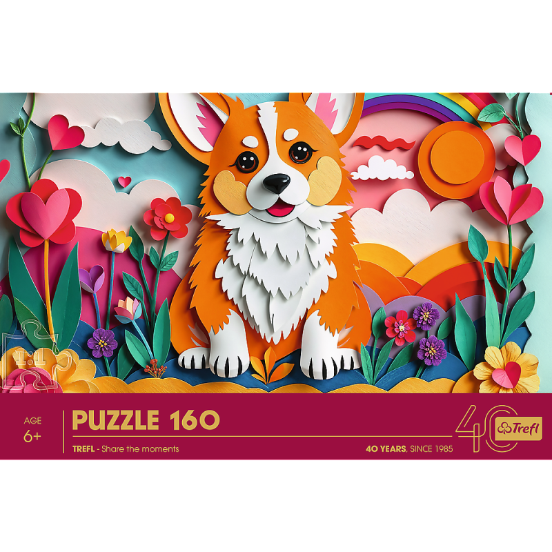 PUZZLE 160 TREFL PAPER ART: PIESEK