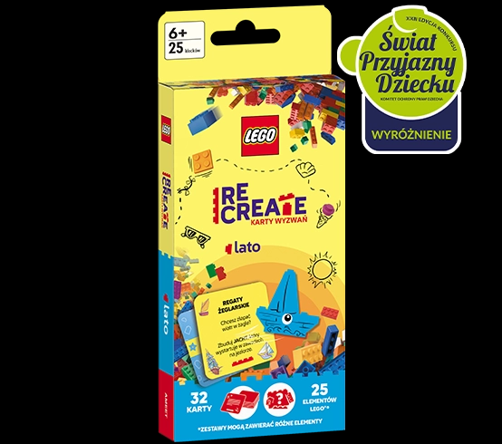 LEGO. RECREATE. KARTY WYZWAŃ. LATO
