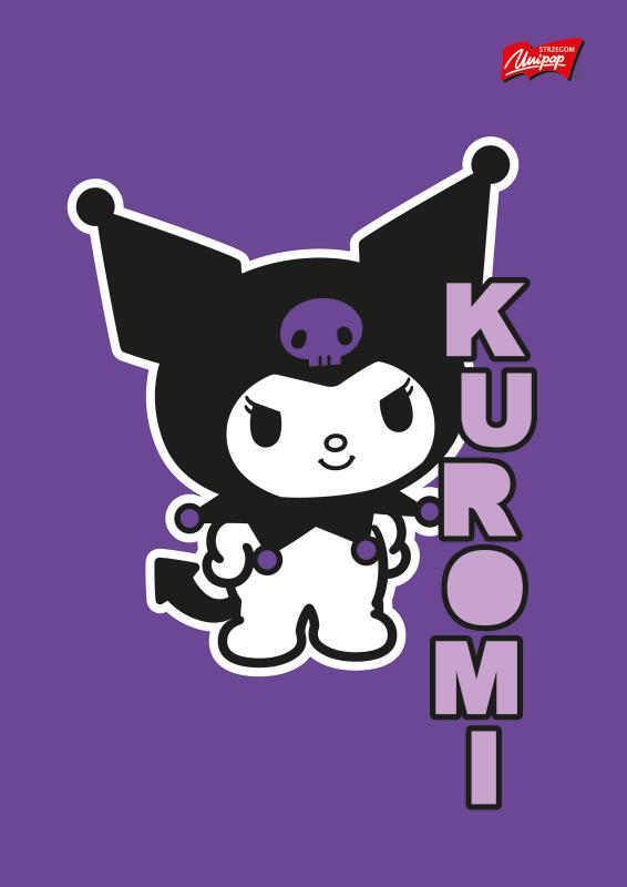 ZESZYT A5/32# LAMINOWANY KUROMI