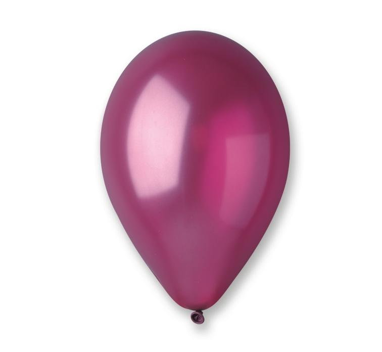 BALON METALIC BORDO 052