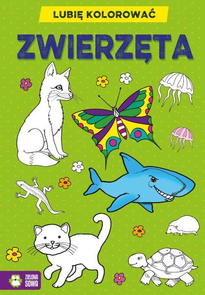 KSIĄŻECZKA LUBIĘ KOLOROWAĆ.ZWIERZĘTA