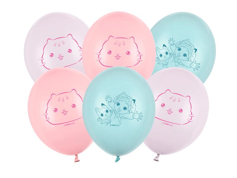 BALONY STRONG 27CM KOCI DOMEK GABI MIX