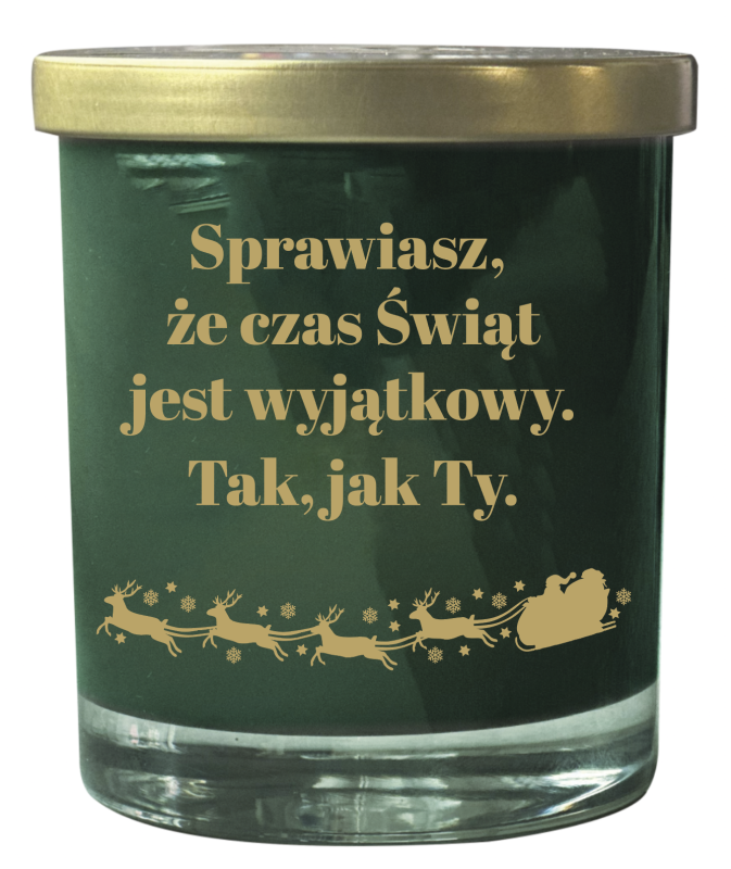 ŚWIECA ZAPACHOWA ZS BN #ŚWIĘTA