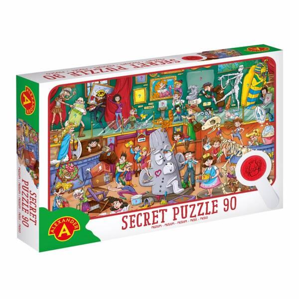 PUZZLE OBSERWACYJNE Z LUPKĄ 90 - MUZEUM