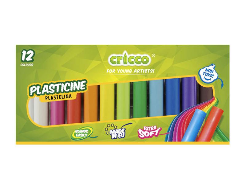 PLASTELINA CRICCO 12-KOL.