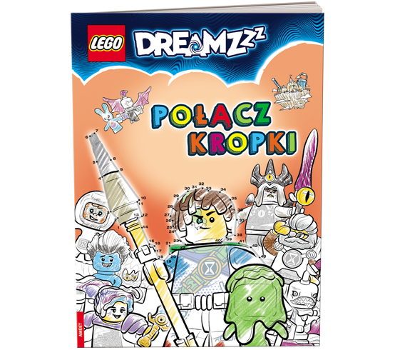 KSIĄŻECZKA LEGO DREAMZzz. POŁĄCZ KROPKI