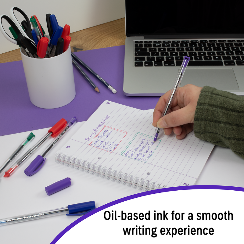 DŁUGOPIS PELIKAN HANG STICK 1MM PURPLE
