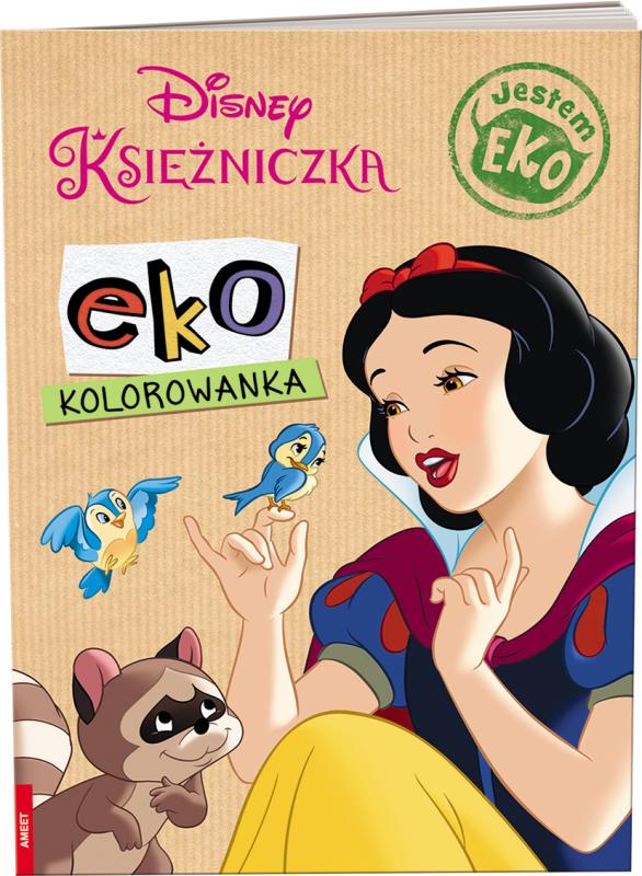 KSIĄŻECZKA DISNEY KSIĘŻNICZKA. EKOKOLOROWANKA