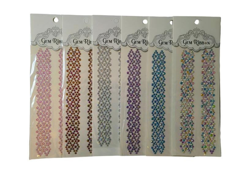 OZDOBA SAMOP.23X8 XJ005 GEM RIBBON KWIAT
