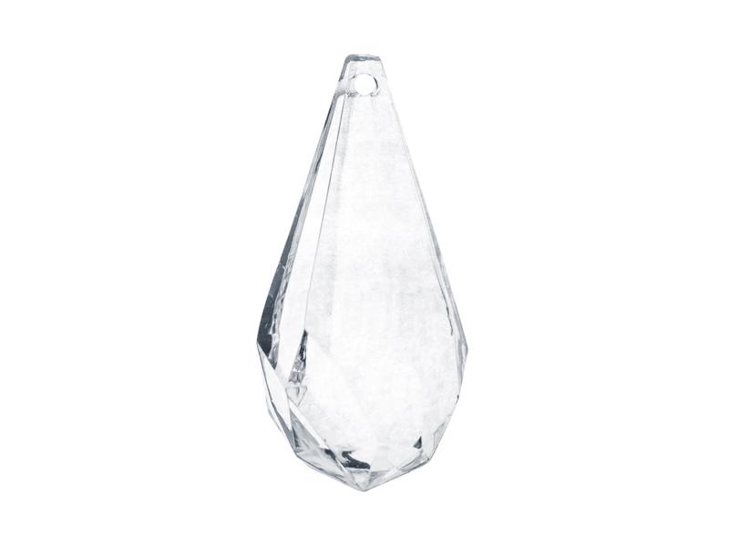 ZAWIESZKI KROPLE 23X51MM BEZBARWNY