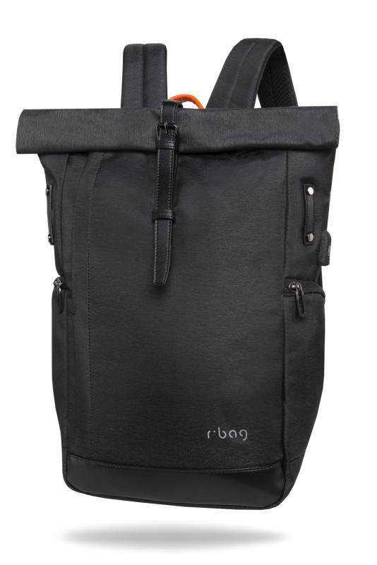 PLECAK ANTYWŁAMANIOWY - R-BAG - ROLL BLACK #