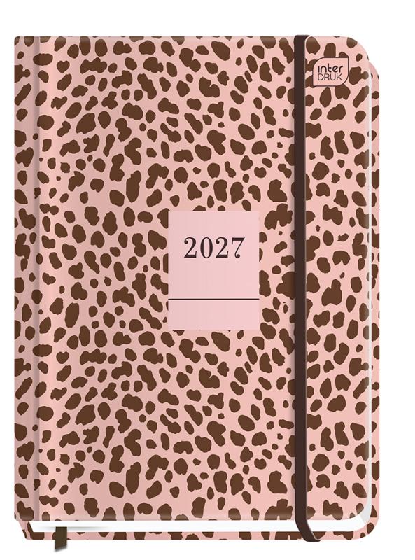 KALENDARZ KSIĄŻKOWY B6 192 MAT+UV PATTERN 2027