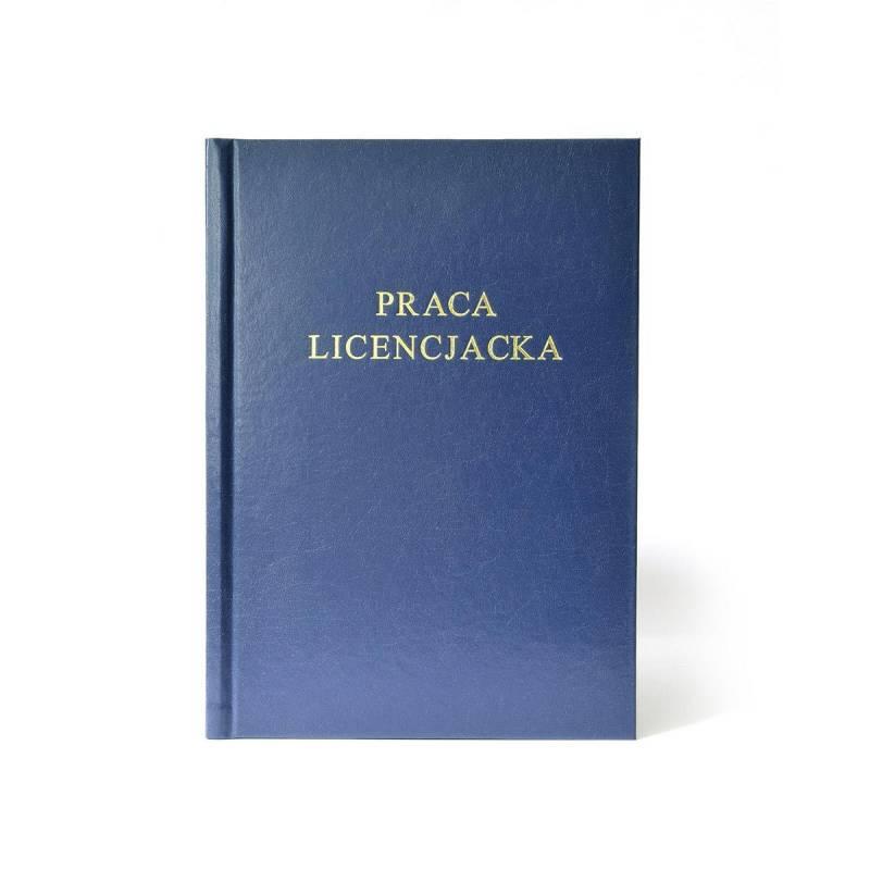 OKŁADKI KANAŁOWE AA PRACA MAGISTERSKA GRANATOWE