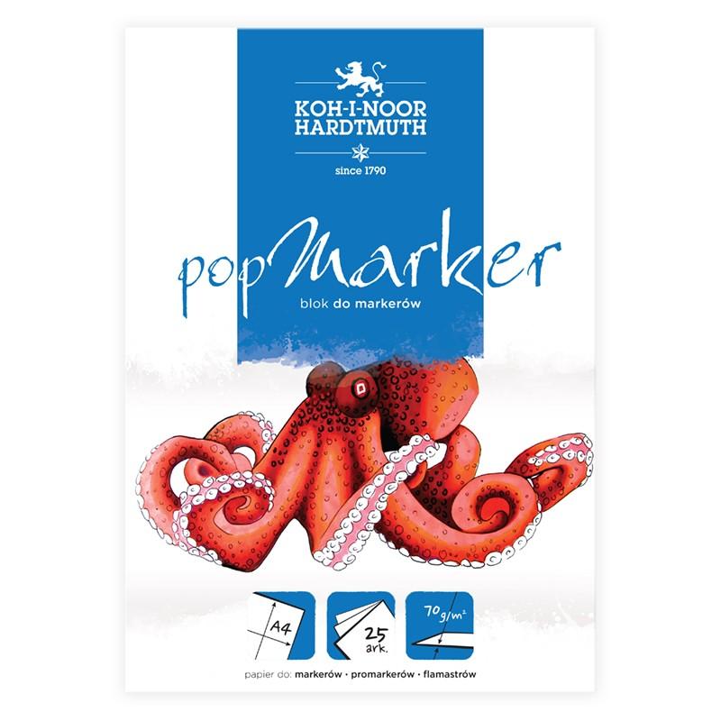 BLOK POPMARKER A4/25 70G