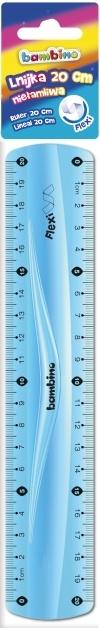 LINIJKA BAMBINO STANDARD 20CM FLEXI