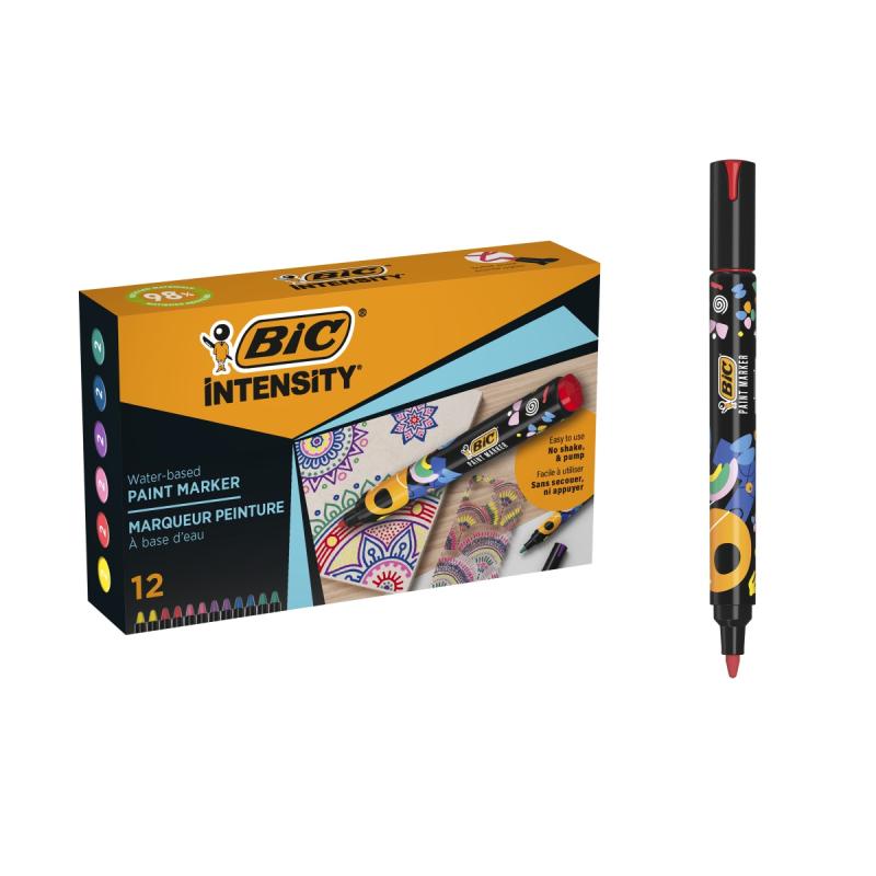 MARKER BIC PAINT MIX B12