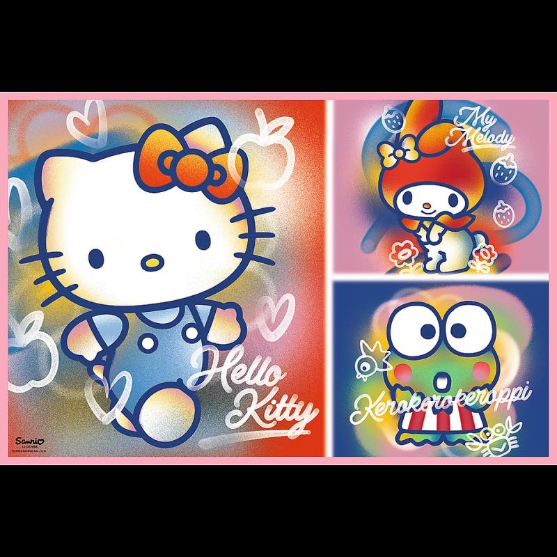 PUZZLE 2X200 TREFL HELLO KITTY I PRZYJACIELE