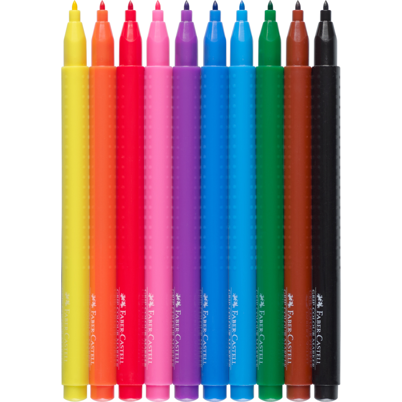 FLAMASTRY 10 FABER GRIP