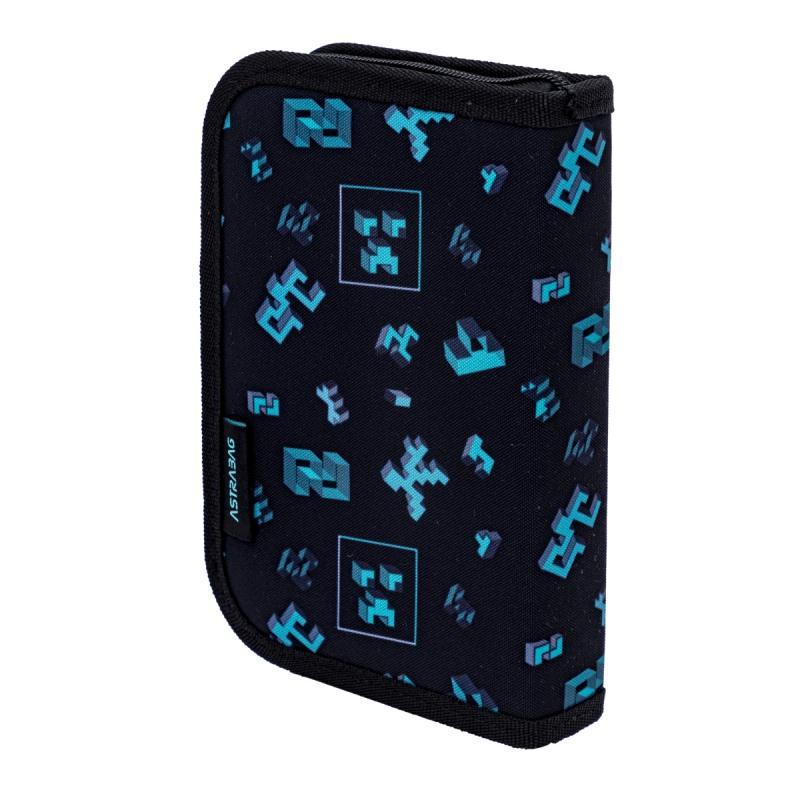 PIÓRNIK POJEDYNCZY JEDNOKLAPKOWY Z WYPOSAŻENIEM ASTRABAG DARK PIXEL, A
