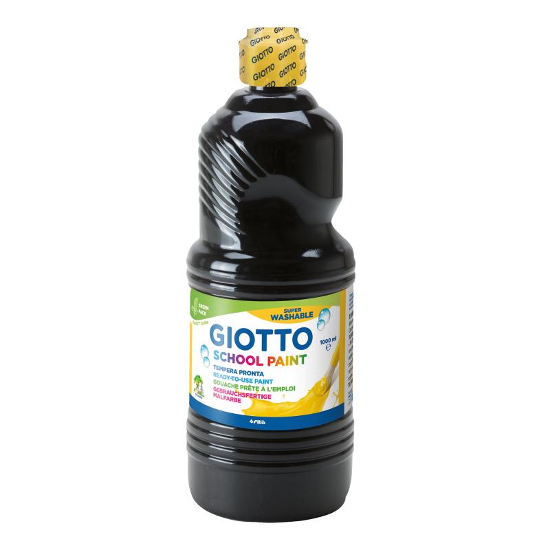 FARBA GIOTTO SCHOOL PAINT CZARNA 1L