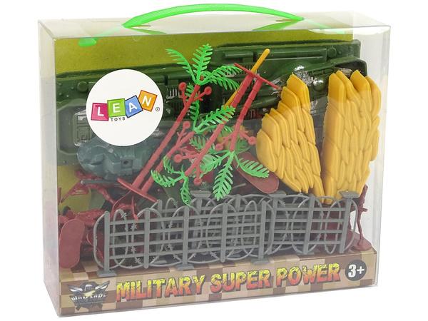 DUŻY ZESTAW MILITARNY WOJSKOWY ŻOŁNIERZE CZOŁGI