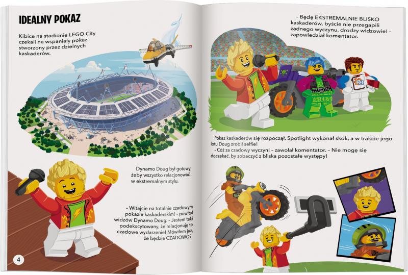 KSIĄŻECZKA LEGO CITY. SPORTY EKSTREMALNE