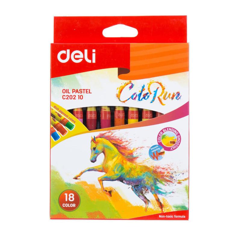 PASTELE 18 OLEJNE COLORUN DELI