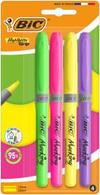 ZAKREŚLACZ BIC HIGHLIGHTER GRIP MIX NEON BL4