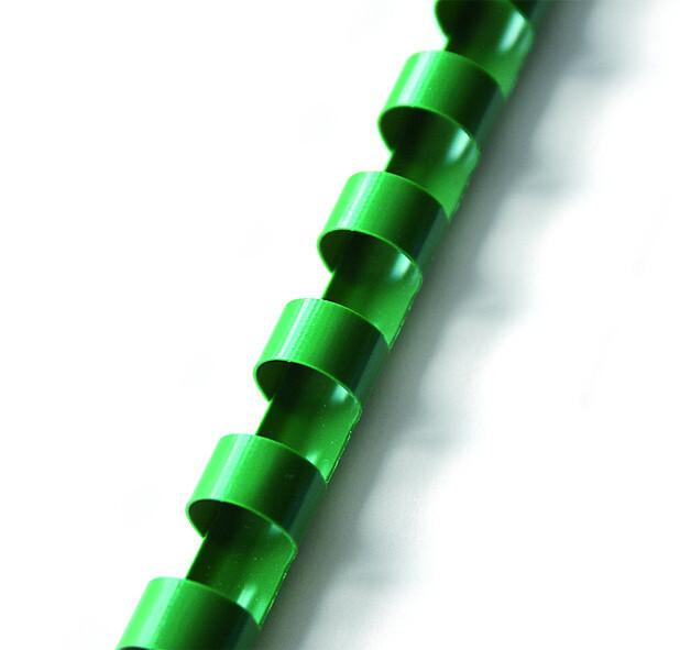 GRZBIETY DO BINDOWANIA 28.5MM ZIELONE OP 50SZT ARGO