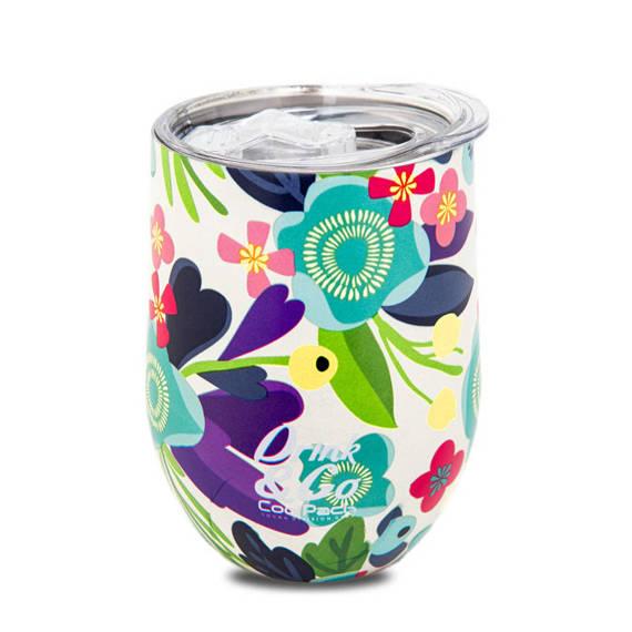 KUBEK TERMICZNY CP - 355 ml - FLOWER ME