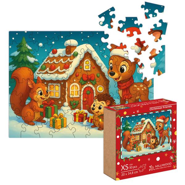 PUZZLE 50 ŚWIĄTECZNI PRZYJACIELE # ŚWIĘTA