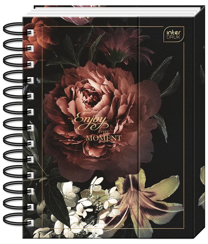 ORGANIZER B6/105 ZAM.NA MAGNES FLOWER