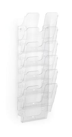 PÓŁKA FLEXIPLUS 6*A4 DURABLE PION PRZEZROCZYSTE