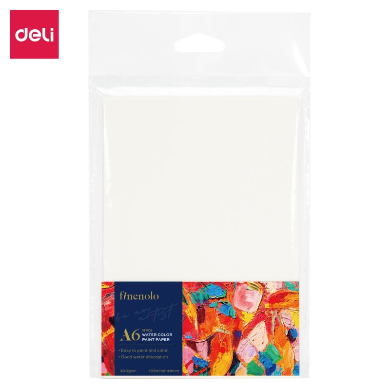 PAPIER AKWARELOWY A6/16 300G BIAŁY SERIA FINENOLO DELI