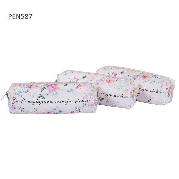 PIÓRNIK PEN-587 KWIATY PASTELOWE