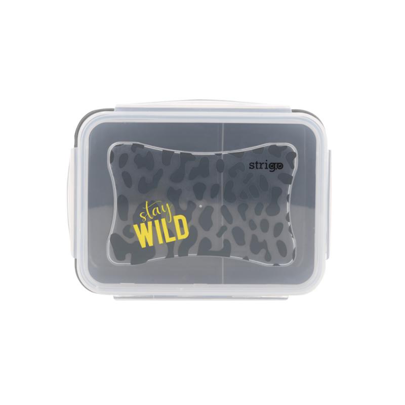 ŚNIADANIÓWKA STAY WILD SZARA