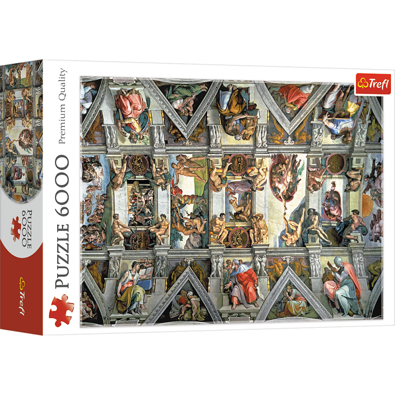 PUZZLE 6000 TREFL SKLEPIENIE KAPLICY SYKSTYŃSKIEJ