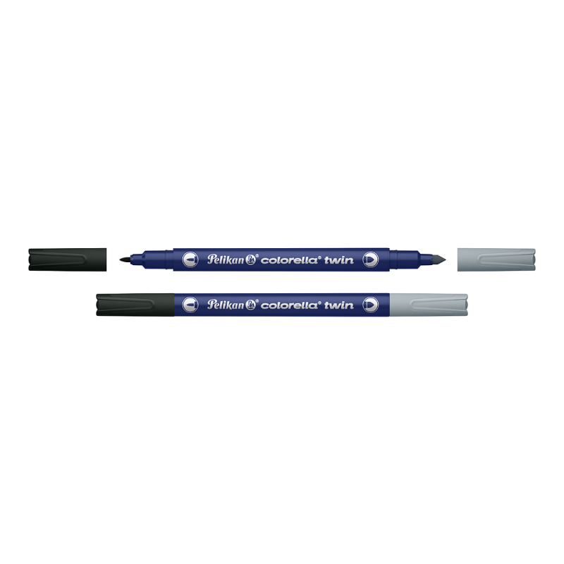 FLAMASTRY 10 PELIKAN COLORELLA TWIN