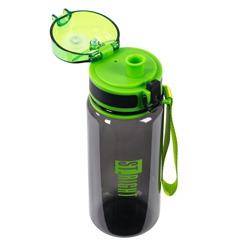 BIDON 500ML STRIGHT BLACK GREEN