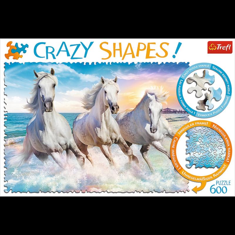 PUZZLE 600 TREFL GALOP WŚRÓD FAL
